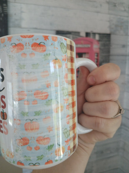 Fall inspired 15 oz mug
